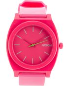 Nixon The Time Teller Watch - Lyst