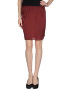 Schumacher Knee Length Skirt - Lyst