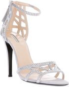 Giorgio Armani Embellished Sandal - Lyst