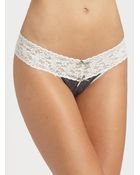 Hanky Panky Low Rise Frenchie Thong - Lyst