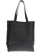 McQ by Alexander McQueen Large Brand Embossed Tote - Lyst
