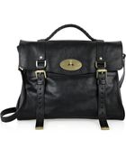 Mulberry The Oversized Alexa Leather Satchel - Lyst