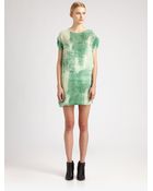 Acne Studios Juditha Maltinto Silk Dress - Lyst
