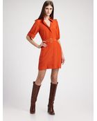 Diane von Furstenberg Jafartha Silk Mini Dress - Lyst