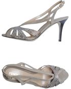 Fendi Highheeled Sandals - Lyst