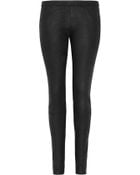Iro Nancy Lizard Embossed Leather Leggings Style Pants - Lyst