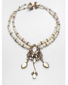 Erickson Beamon Swarovski Crystal Starbust Necklace - Lyst