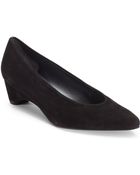 Stuart Weitzman Chiclo Suede Demiwedge Pumps - Lyst