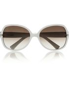 Saint Laurent Roundframe Acetate Sunglasses - Lyst