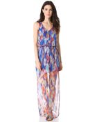 Rory Beca Zenalda Fishtail Wrap Gown - Lyst