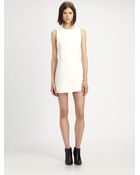 Theyskens' Theory Dimo Leather Mini Dress - Lyst