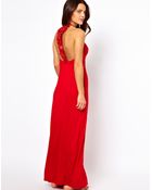 Asos Macrame Back Maxi Beach Dress - Lyst