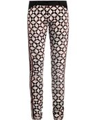 Balenciaga Mosaic Print Midrise Skinny Jeans - Lyst