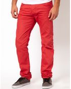 Diesel Jeans Darron 8qu Regular Slim Overdye - Lyst