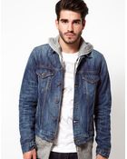Edwin Denim Jacket Bronco Blurred Wash - Lyst