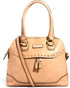 River Island Stud Front Kettle Handbag - Lyst