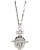 Vivienne Westwood New Skull Orb Pendant - Lyst