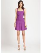 Hervé Léger Flared Bandage Dress - Lyst