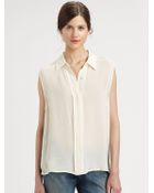 By Malene Birger Sleeveless Blouse - Lyst