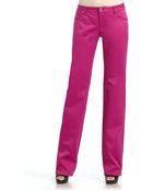 Versace Straight Leg Trousers - Lyst