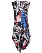 Zero + Maria Cornejo Aura V Neck Dress - Lyst