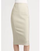 Donna Karan New York Stretch Canvas Pencil Skirt - Lyst