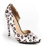 L.a.m.b. Camryn Ii Leather Dorsay Pumps - Lyst