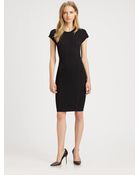 McQ by Alexander McQueen Capsleeve Dress - Lyst