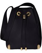 Vince Camuto Janet Leather Drawstring Tote Bag - Lyst