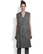 Haider Ackermann Woolblend Herringbone Vest - Lyst