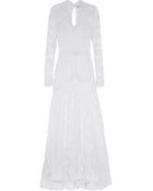 Temperley London Guinevere Corded Lace Gown - Lyst