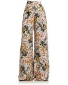Elizabeth And James Jake Silk Trousers - Lyst
