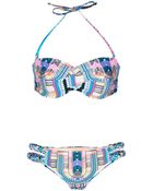 Mara Hoffman Electric Casino Braided Bikini - Lyst