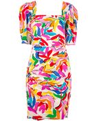 Emanuel Ungaro Floral Print Dress - Lyst