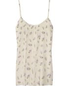 Tucker Leaf Print Silk Crepe Top - Lyst