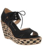 Gap Lace-Up Espadrille Wedges - Lyst