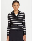 Akris Punto Striped Wool Blazer - Lyst