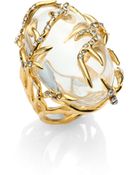 Alexis Bittar Sparkle Vine Ring - Lyst