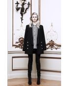 Balmain Leather Biker Pants - Lyst