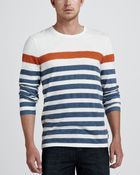 Burberry Brit Striped Long Sleeve Tee - Lyst
