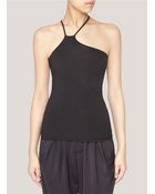 Helmut Lang Jersey Tank Top - Lyst
