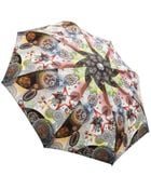 Jean Paul Gaultier Multi Print Folding Umbrella - Lyst
