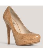 Kors By Michael Kors Cyprien Platform Cork Pumps - Lyst