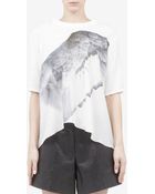 Prabal Gurung Wing-printed Silk T-shirt - Lyst