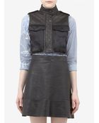 Rag & Bone Highclare Quilted Leather Vest - Lyst