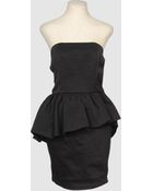 Cynthia Rowley Short Dress - Lyst