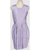 Cynthia Rowley Short Dress - Lyst