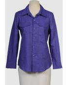 Cynthia Rowley Long Sleeve Shirt - Lyst