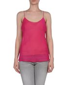 Donna Karan New York Top - Lyst