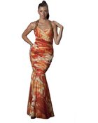 Js Collections Chiffon Gown - Lyst